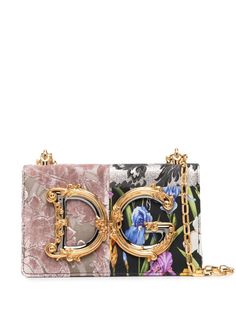 Dolce & Gabbana сумка на плечо в технике пэчворк