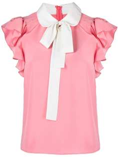 RED Valentino блузка с бантом