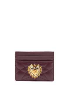 Dolce & Gabbana стеганый картхолдер Devotion