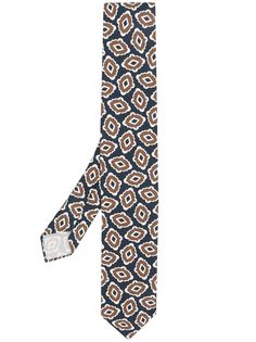 Lardini галстук с абстрактным принтом
