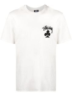 Stussy футболка с логотипом