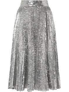 Dolce & Gabbana расклешенная юбка с пайетками