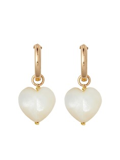 Brinker & Eliza позолоченные серьги Ever After с перламутром