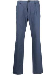 Canali брюки чинос с заниженной талией