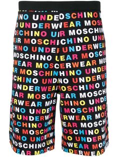 Moschino плавки-шорты с логотипом