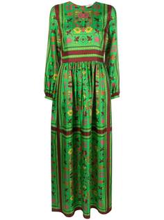 Tory Burch платье макси с принтом