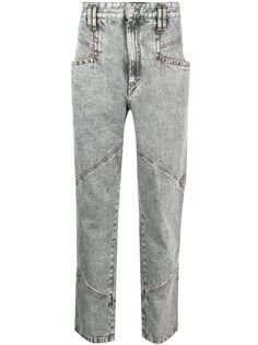 Isabel Marant джинсы из вареного денима