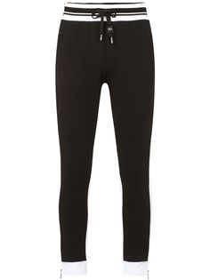 Dolce & Gabbana двухцветные спортивные брюки
