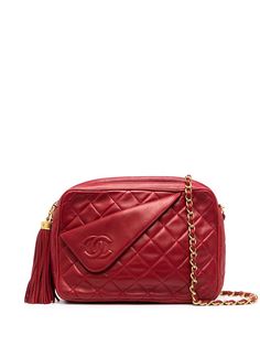 Chanel Pre-Owned стеганая сумка на плечо 1990-х годов с логотипом CC