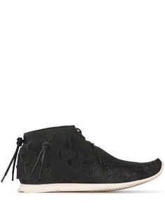 visvim ботинки дезерты с вышивкой
