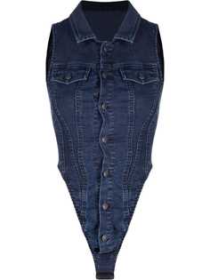 Diesel джинсовое боди JoggJeans