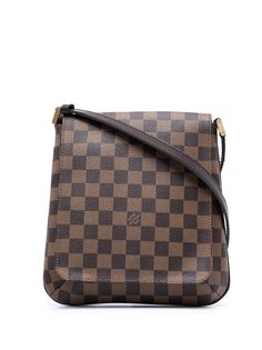 Louis Vuitton сумка через плечо Damier Ebène Musette Salsa 2004-го года