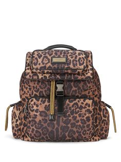 Dolce & Gabbana рюкзак с леопардовым принтом