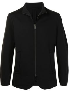Emporio Armani пиджак строгого кроя на молнии