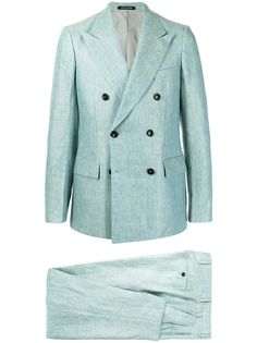 Emporio Armani костюм с двубортным пиджаком