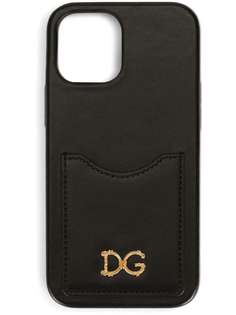 Dolce & Gabbana чехол для iPhone 12 Max с логотипом DG
