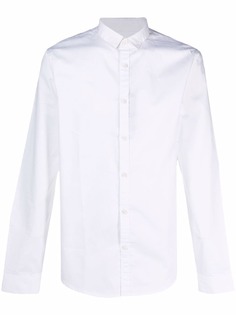 Armani Exchange рубашка с вышитым логотипом