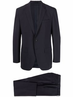 BOSS костюм с однобортным пиджаком