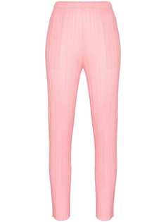 Pleats Please Issey Miyake плиссированные брюки кроя слим