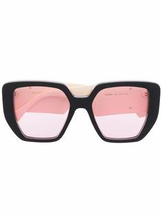 Gucci Eyewear солнцезащитные очки в массивной оправе
