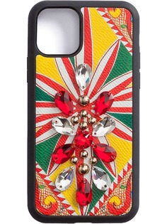 Dolce & Gabbana чехол для iPhone с кристаллами