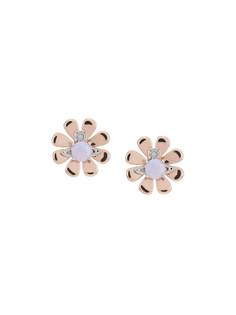 Vivienne Westwood позолоченные серьги Florette с камнями