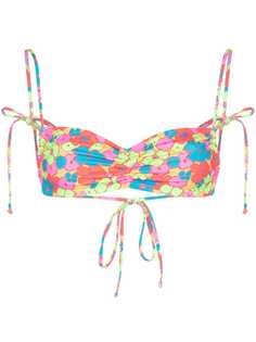 Frankies Bikinis лиф бикини Foxy с цветочным принтом