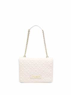 Love Moschino стеганая сумка на плечо с логотипом