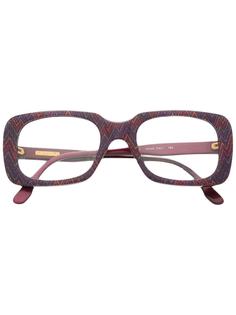 Missoni Pre-Owned солнцезащитные очки 1970-х годов в квадратной оправе