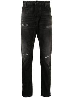 Emporio Armani джинсы кроя слим с эффектом потертости