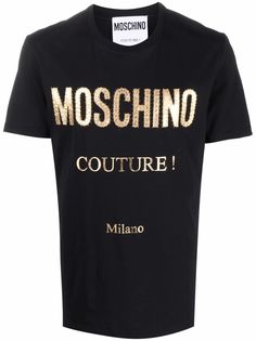 Moschino футболка с логотипом