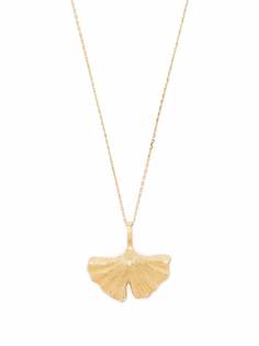 Aurelie Bidermann колье Ginkgo из желтого золота