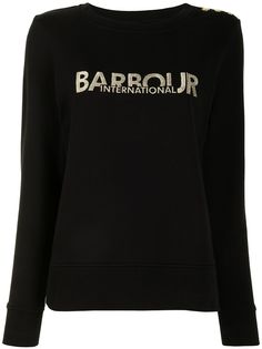 Barbour толстовка с вышитым логотипом