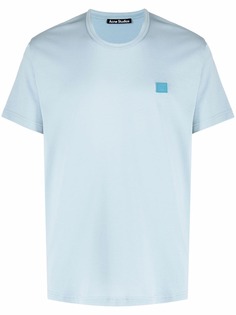 Acne Studios футболка Nash с нашивкой