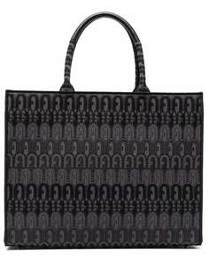 Furla жаккардовая сумка-тоут