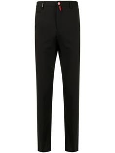 Kiton прямые брюки строгого кроя