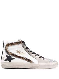 Golden Goose высокие кеды Slide