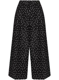 Carolina Herrera широкие кюлоты в горох