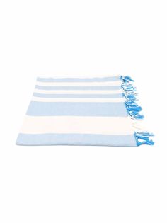 Mc2 Saint Barth Kids пляжное полотенце Fouta в полоску