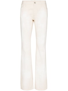 Marni джинсы bootcut с эффектом разбрызганной краски