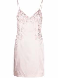 Blumarine декорированное платье-комбинация