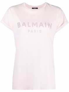 Balmain футболка с логотипом