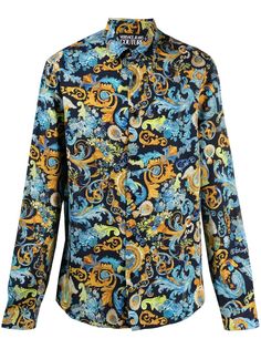 Versace Jeans Couture рубашка с принтом Baroque