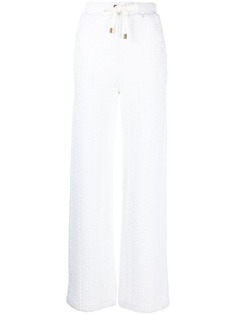 Balmain спортивные брюки с монограммой