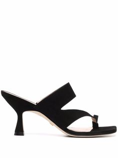 Stuart Weitzman босоножки на скульптурном каблуке