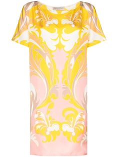 Emilio Pucci платье с короткими рукавами и принтом Tropicana
