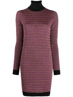 Dsquared2 трикотажное платье с монограммой