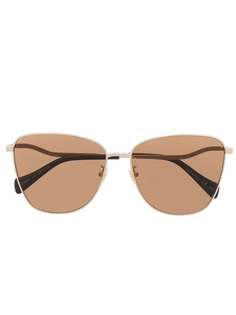 Gucci Eyewear солнцезащитные очки в массивной оправе