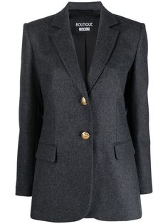 Boutique Moschino однобортный блейзер