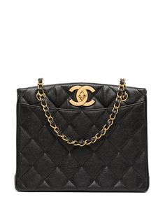 Chanel Pre-Owned стеганая сумка на плечо 1995-го года с логотипом CC